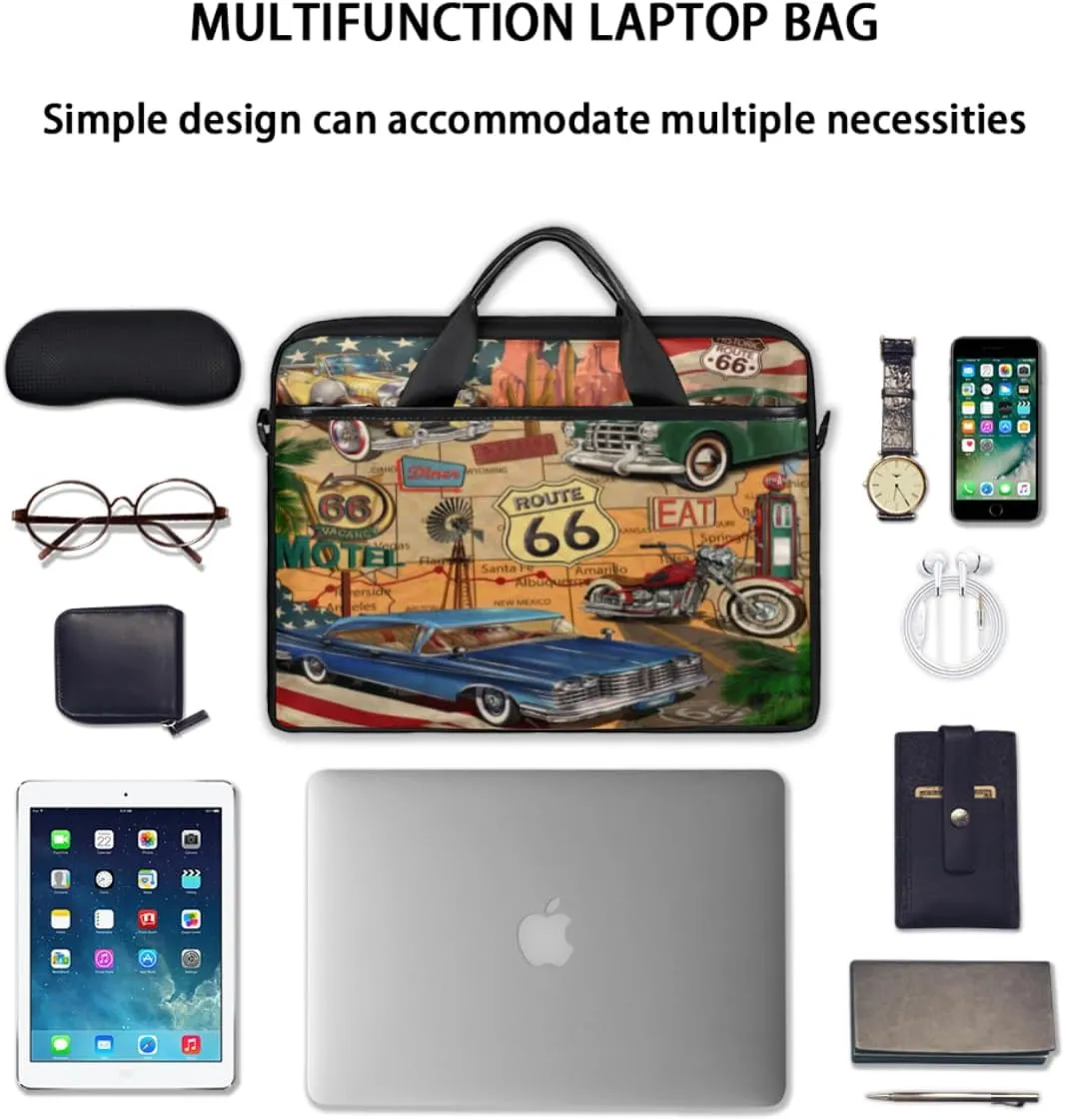 Laptop Bag Case Shoulder Messenger Carrying Bag 13 14 15 Inch Waterproof Computer Sleeve Cover