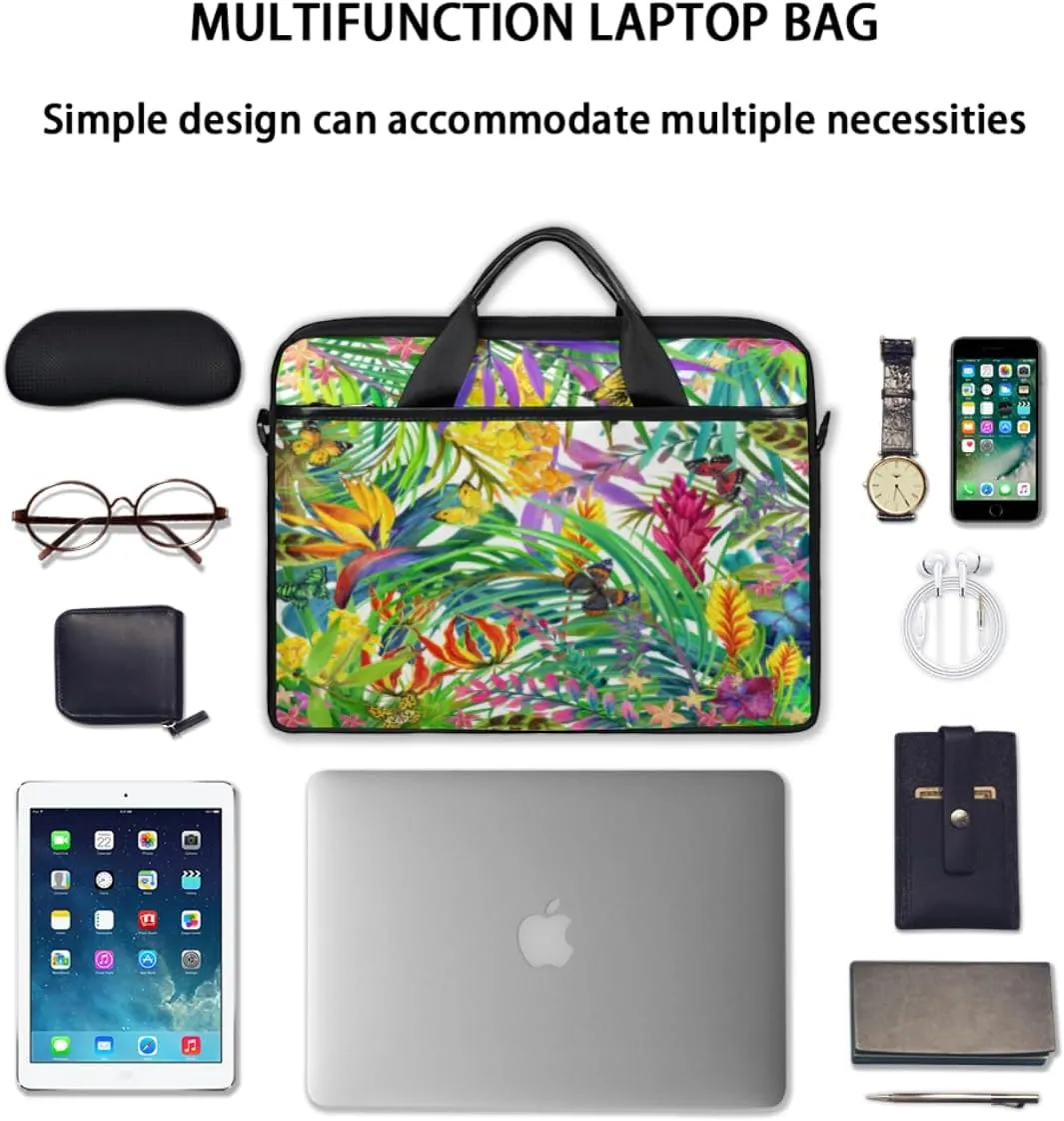 Laptop Bag Case Shoulder Messenger Carrying Bag 13 14 15 Inch Waterproof Computer Sleeve Cover