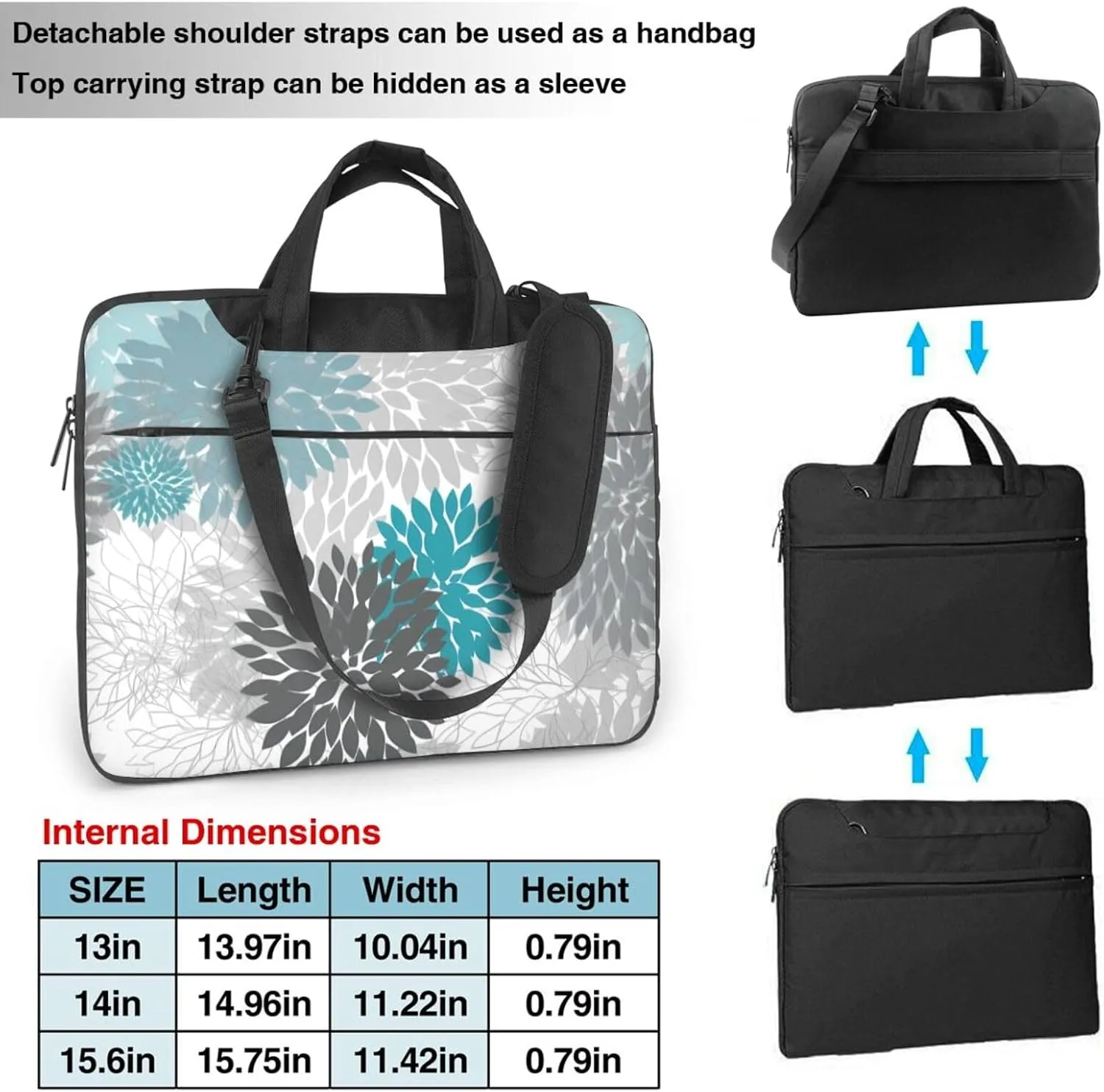 Laptop Bag fit,Skull and US Flag Laptop Briefcase, Suitable for Office School Travel