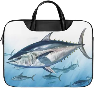 Laptop Bag for Men Laptop Case Bluefin Tuna Thunnus Laptop Sleeve Computer Bag for Women Laptop Carrying Bag
