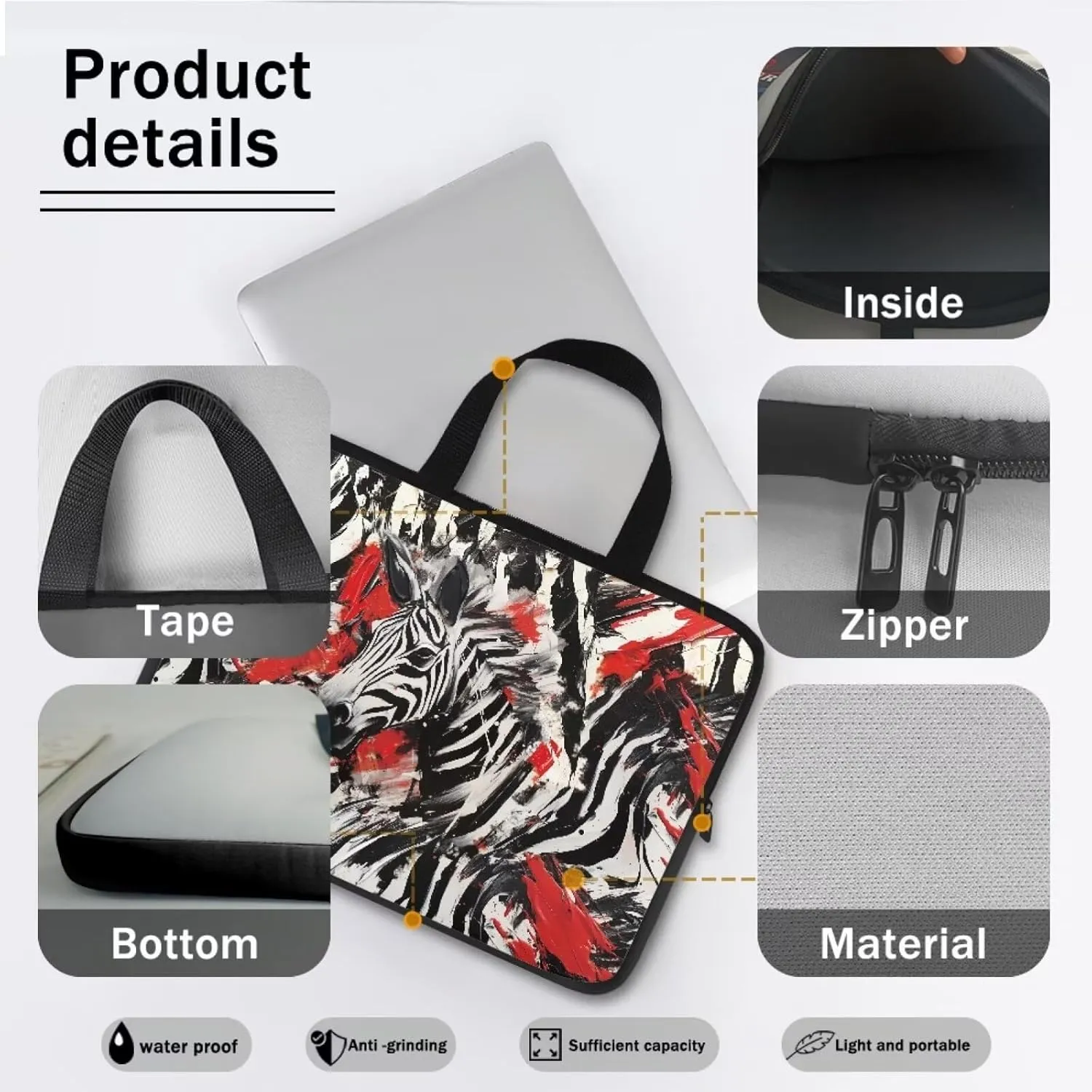 Laptop Bag for Men, Large Tote Bag Teacher Work Bag Briefcase for Boys Work University Travel