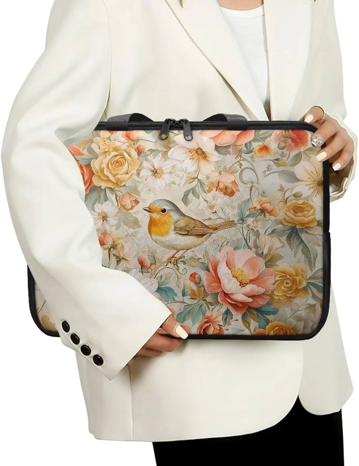 Laptop Bag for Women Men Portable Laptop Tote Bag Waterproof Computer Handbag Case Sleeve for Notebooks 10-17inch