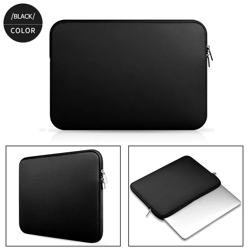 Laptop Bag Sleeve For Huawei Xiaomi Dell Lenovo Macbook Air 13 Case 2022 Pro 11 13 15 15.6 inch Cases Cover Laptop Accessorie