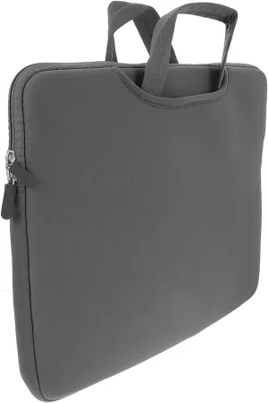 Laptop Bag Travel Briefcase Water-resistant Handbag Office Use Pouch for Electronics Compact Size