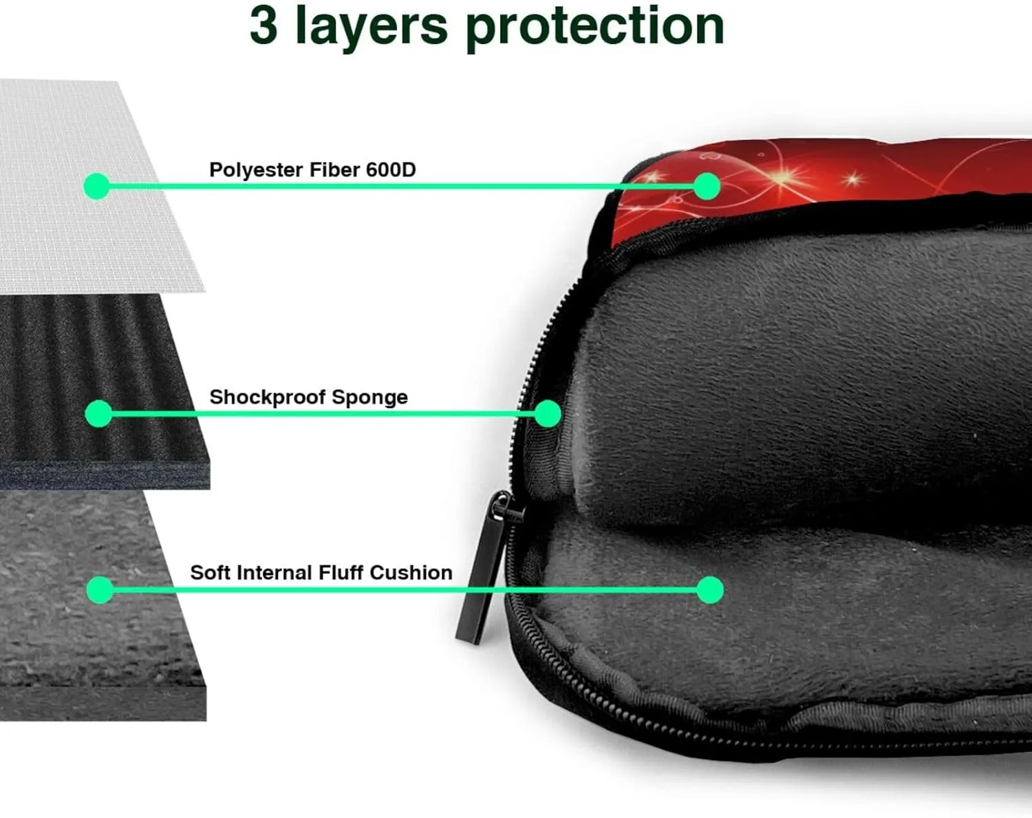 Laptop Bag Valentines Love Heart Art Laptop Tote Bag Women Men Laptop Sleeve Case Lightweight Computer Bag Briefcase