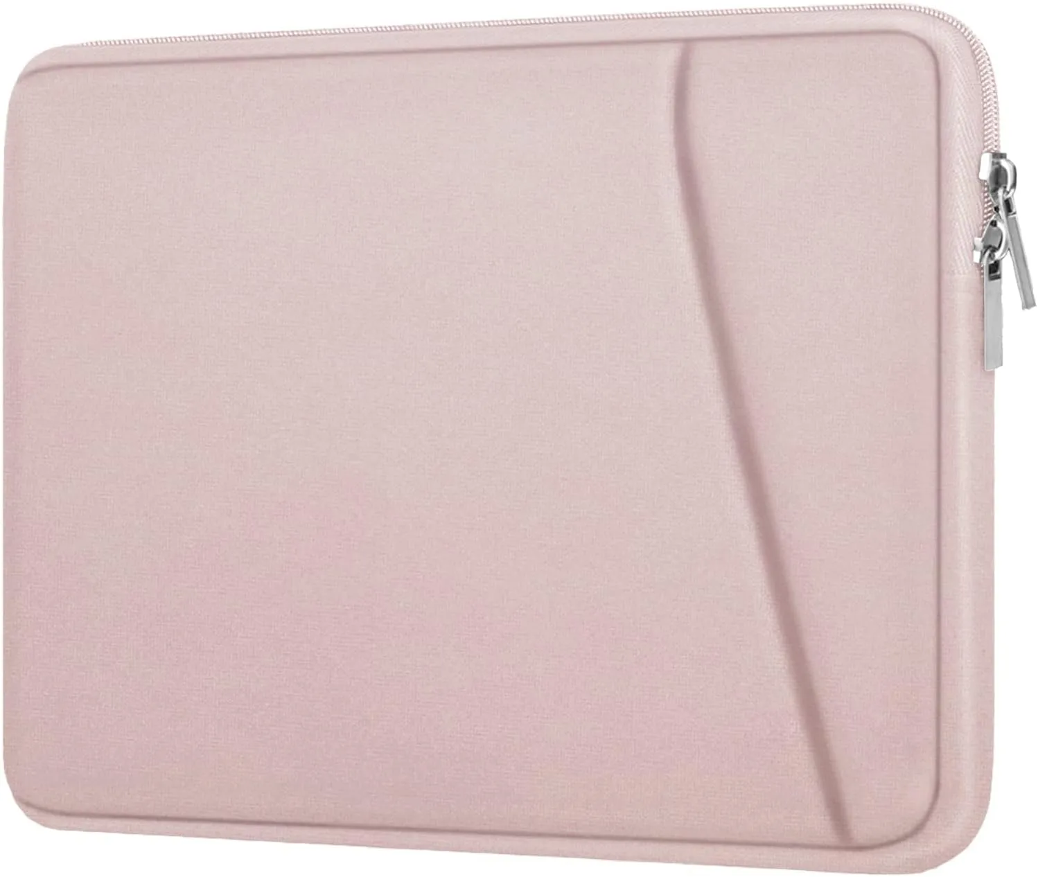 Laptop case 15.6 inch, Durable Briefcase Shockproof Protective Cover, Handbags Portable Laptop Bag for 15.6 inch HP Dell Asus Lenovo Notebook Computer Sleeve with Front Pocket, Pink