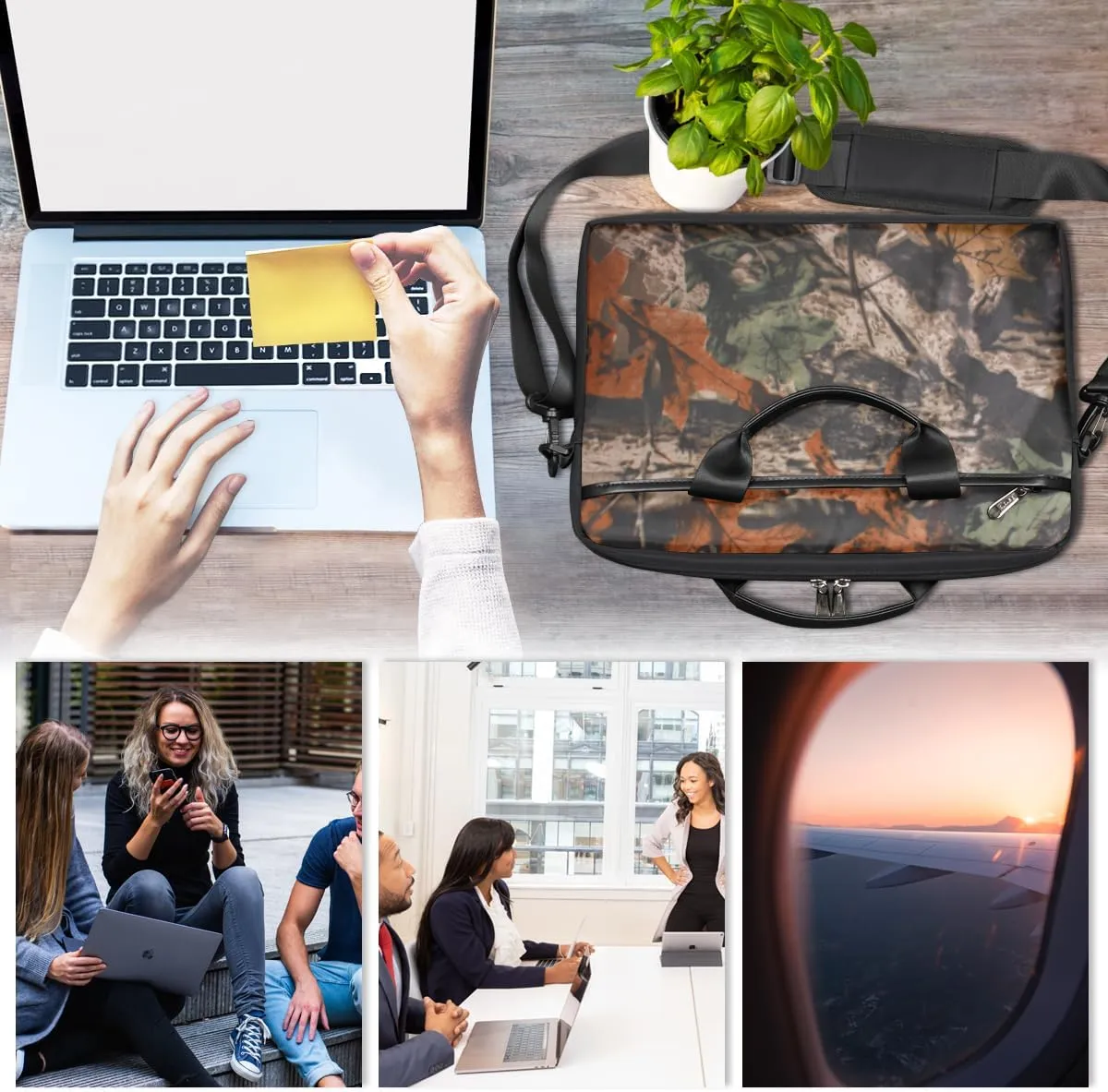Laptop Case Bag,15.6 inch Laptop Sleeve Bag,Shockproof Protective Computer Cover,Water Resistant Notebook Briefcase（25）