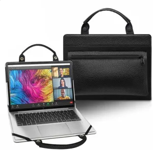 Laptop Case Cover for HP Envy x360 14 14-esXXXX 14t-es000 14-es0033dx 14-es0033dx with Portable Bag with Bag Handle,Black