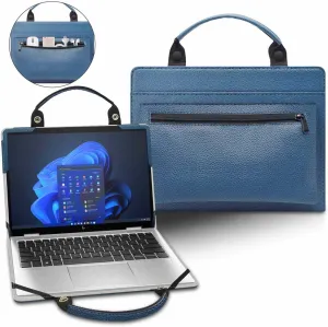 Laptop Case Cover Sleeve for HP Envy x360 15-edXXXX 15M-ED0013DX 15-ed0047nr 15t-ed000 15-ed0056nr/ENVY x360 15-eeXXXX 15M-EE0013DX 15z-ee000 with Portable Bag with Bag Handle,Blue
