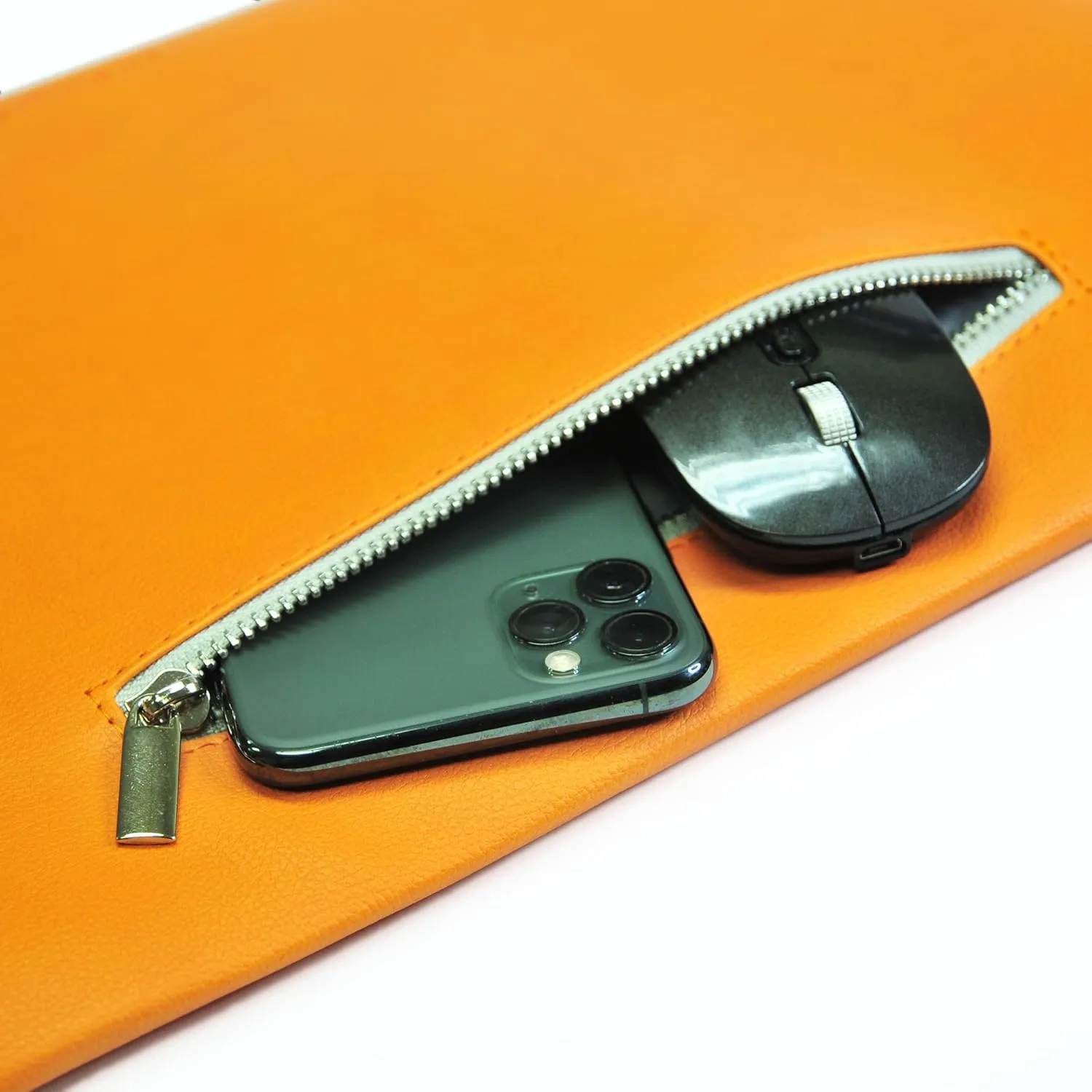 Laptop Case MacBook Air 13, Laptop Sleeve for HP, Laptop Sleeve with Pocket 13 inch, Designer Laptop Case, with Pen Holder, Shockproof, New Job Gift for Friend (12-13.6 inch, Pumpkin)