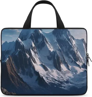 Laptop Case Sleeve 10inch Shockproof Laptop Case Melting Snow Mountain Laptop Sleeve Carrying Case