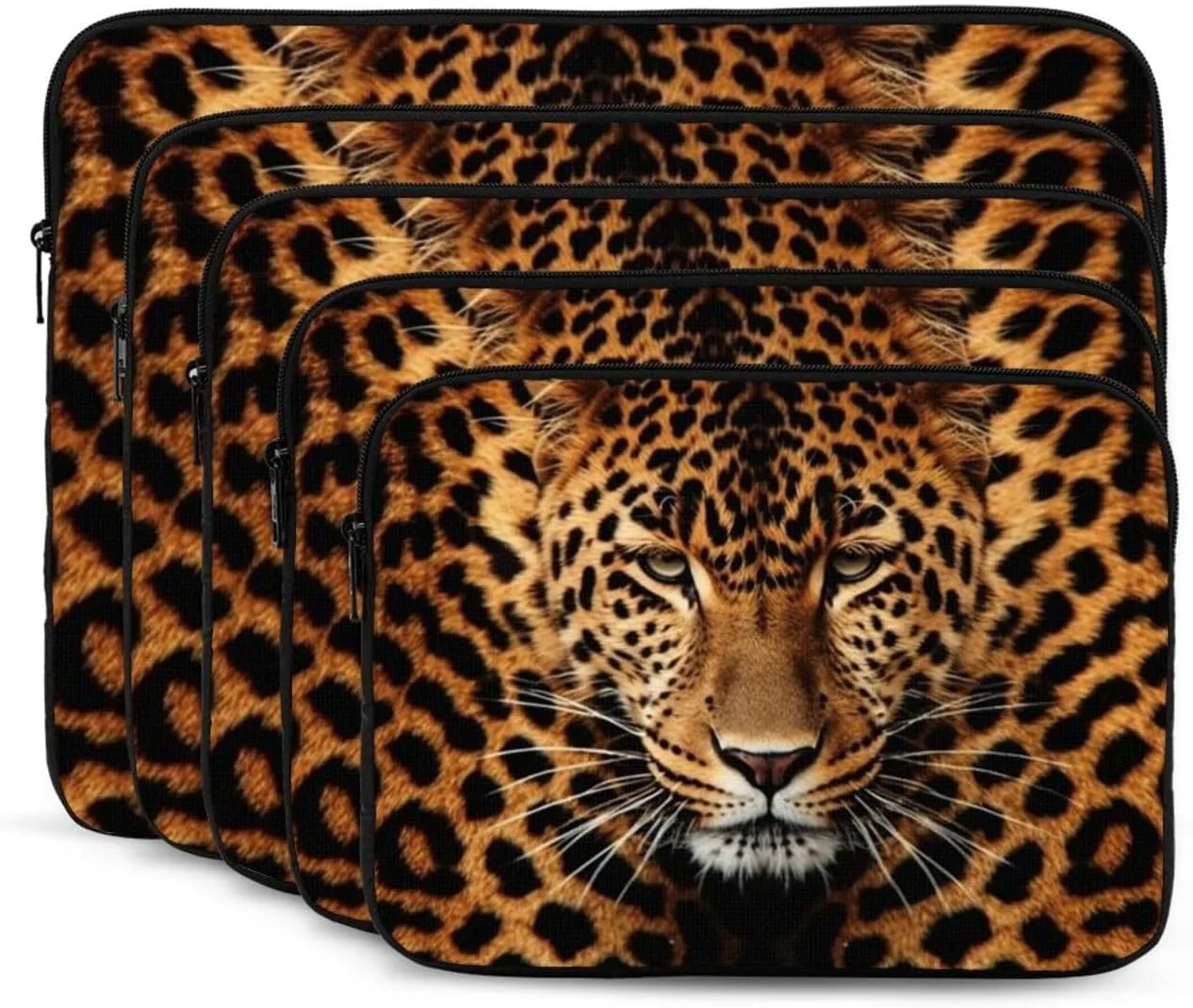 Laptop Case Sleeve Depict A Leopard Laptop Bag Computer Carrying Case 17 Inch Notebook Protective Sleeve Cover