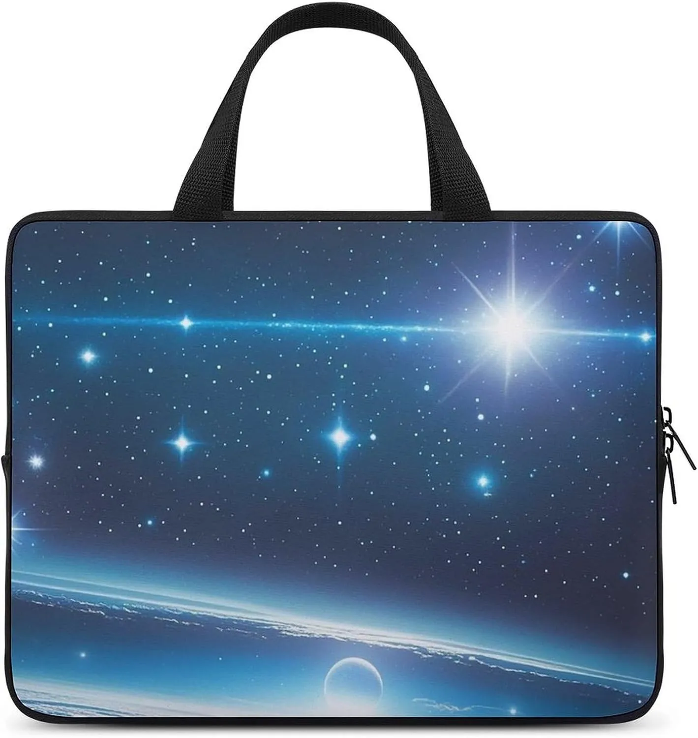 Laptop Case Sleeve Shockproof Computer Carrying Bag Astronomical Art Laptop Bag Tote Lightweight Notebook Case Cover Traveling Briefcase Handle Bags for Travel Business 10inch