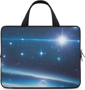 Laptop Case Sleeve Shockproof Computer Carrying Bag Astronomical Art Laptop Bag Tote Lightweight Notebook Case Cover Traveling Briefcase Handle Bags for Travel Business 10inch