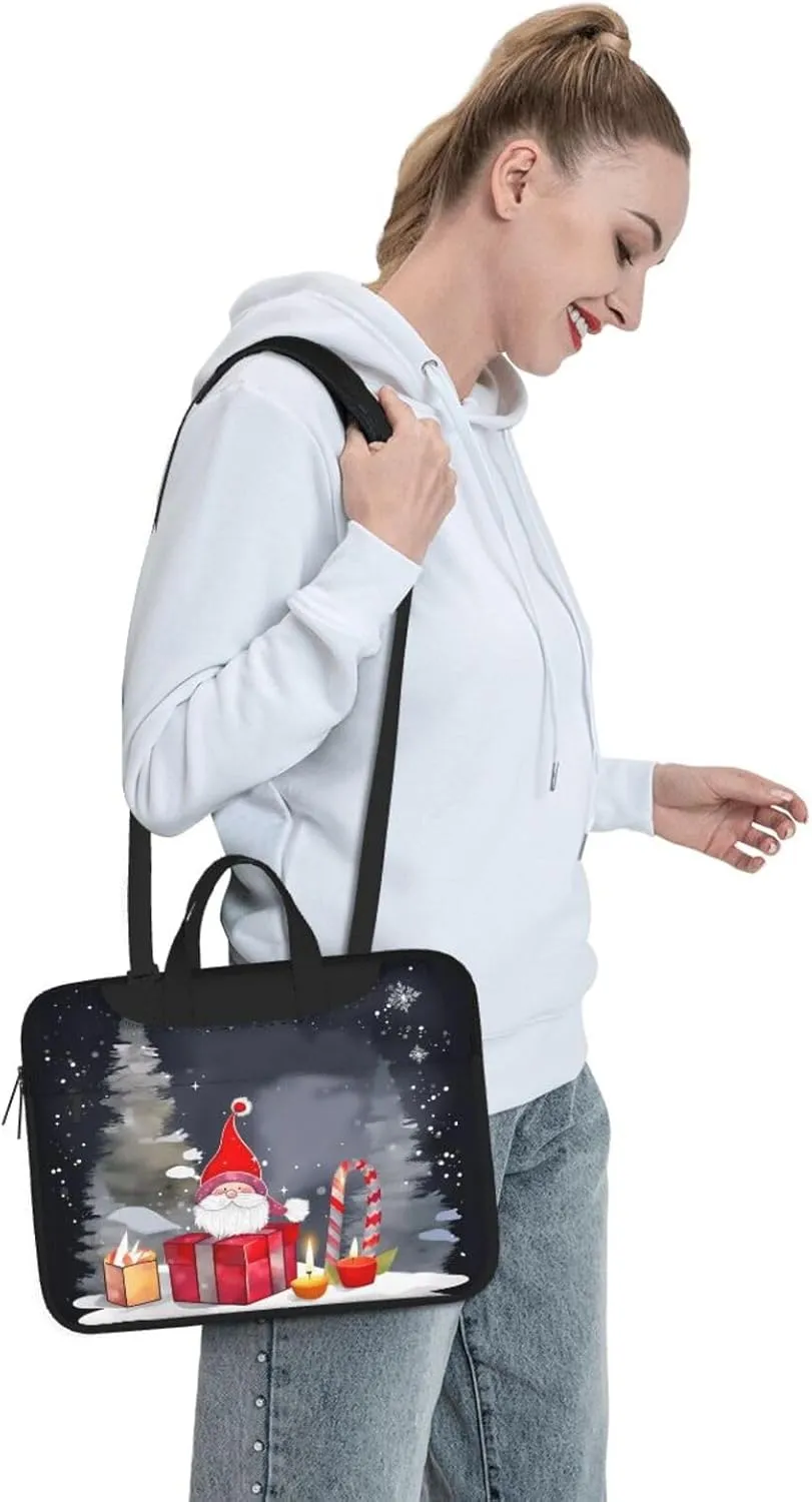 Laptop Crossbody Bag fit,Funny Pumpkin Laptop Briefcase, Suitable for teachers students Office Workers