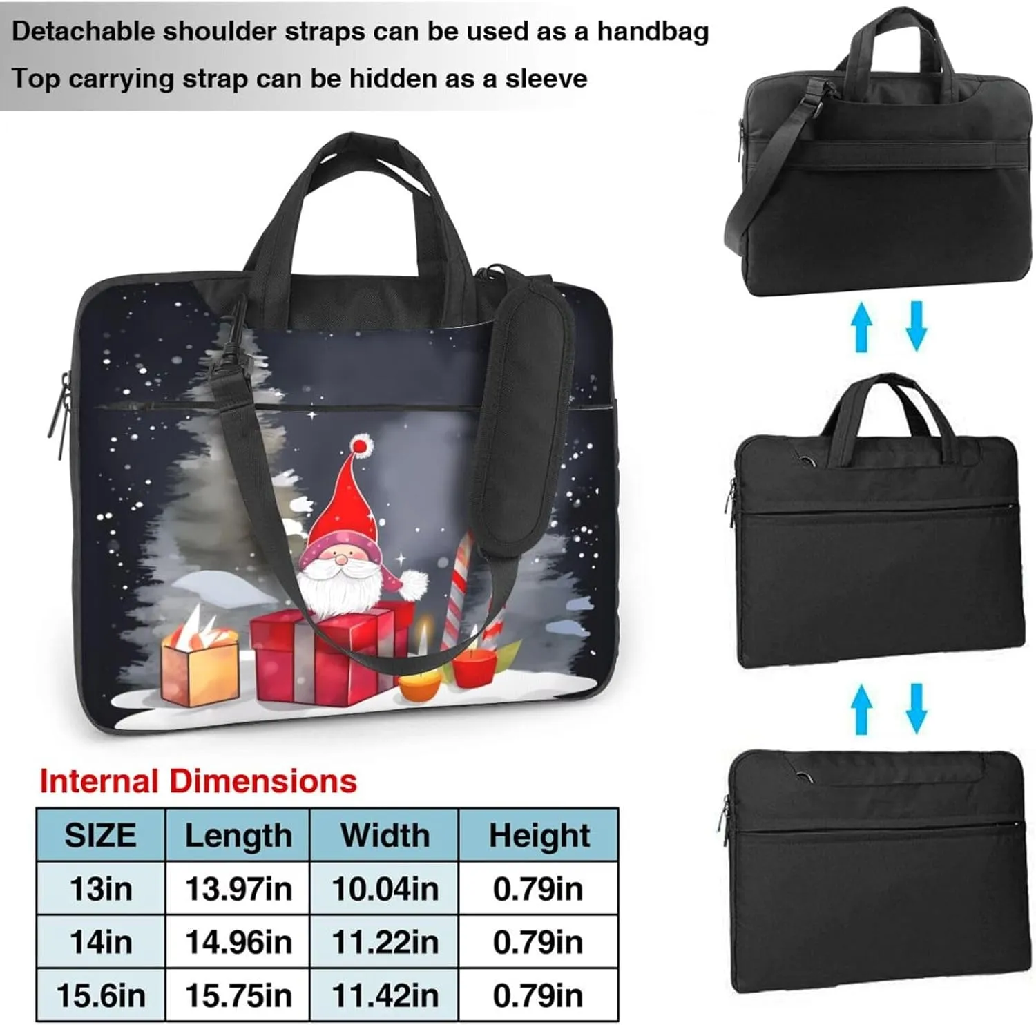 Laptop Crossbody Bag fit,Funny Pumpkin Laptop Briefcase, Suitable for teachers students Office Workers