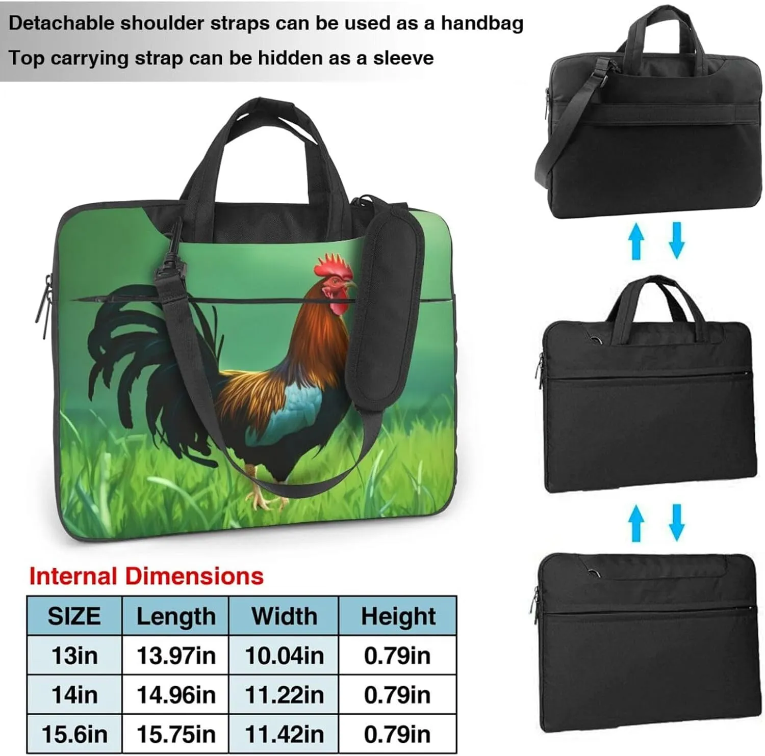 Laptop Crossbody Bag fit,Funny Pumpkin Laptop Briefcase, Suitable for teachers students Office Workers