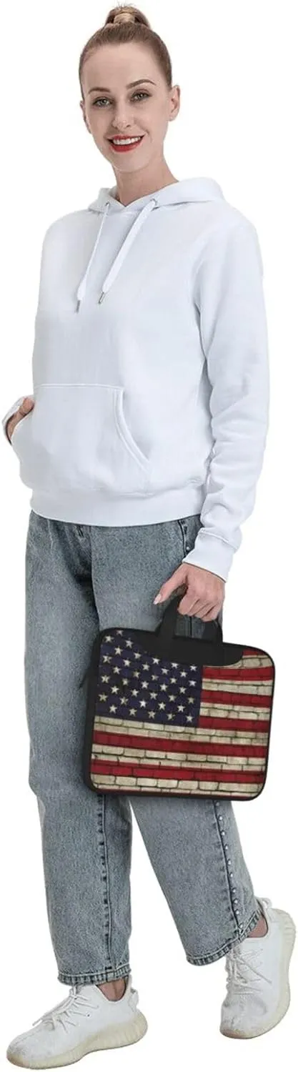 Laptop Crossbody Bag fit,Skull and Rose Laptop Briefcase, Suitable for Office School Travel