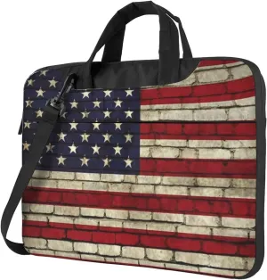 Laptop Crossbody Bag fit,Skull and Rose Laptop Briefcase, Suitable for Office School Travel