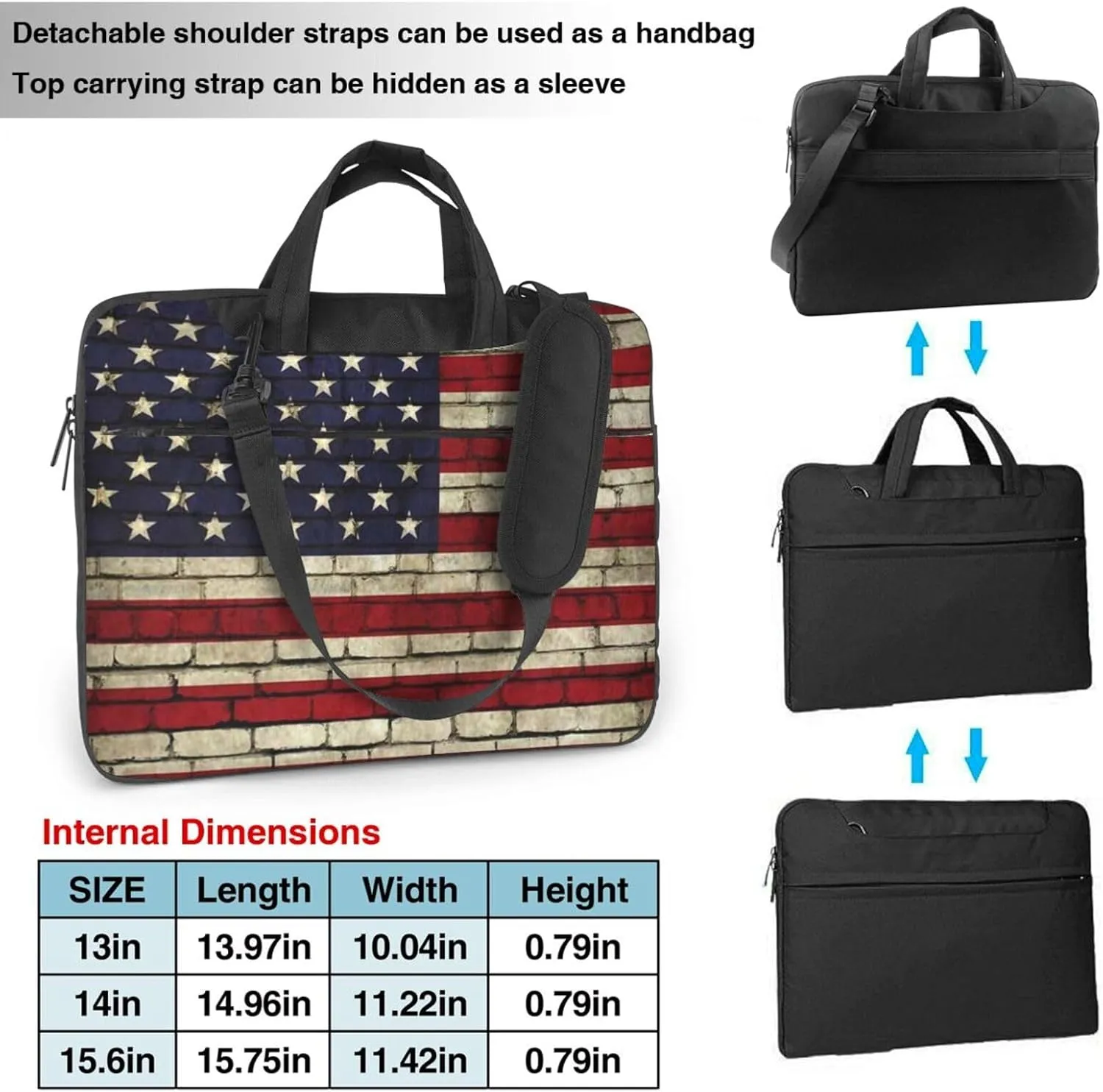 Laptop Crossbody Bag fit,Skull and Rose Laptop Briefcase, Suitable for Office School Travel