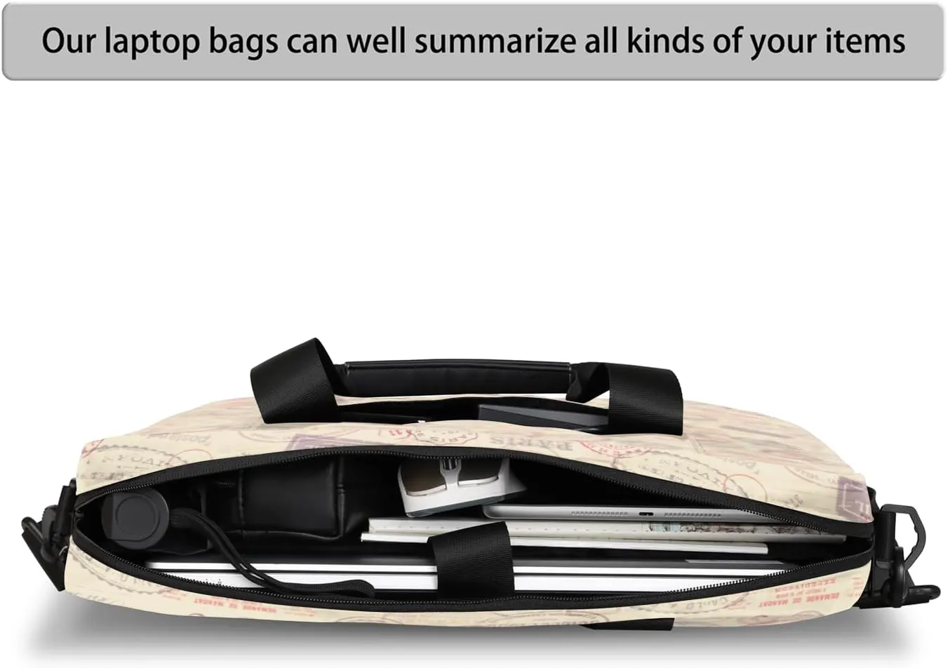 Laptop Shoulder Bag 14 15 15.6 inch Computer Bags Travel Offices Work Carrying Handbag Briefcase