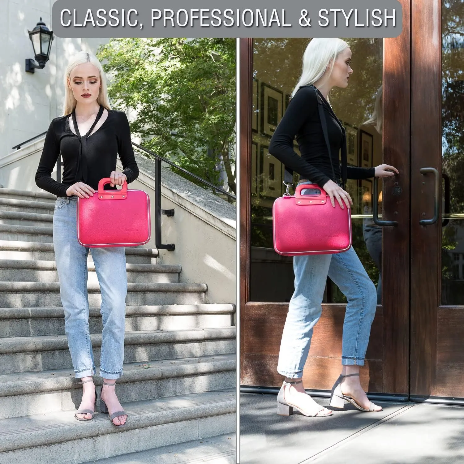 Laptop Shoulder Bag 14 Inch Women for MacBook, XPS 13, Latitude 14, Aspire 3, Swift 3/5/7, VivoBook 14, ROG Flow Z13