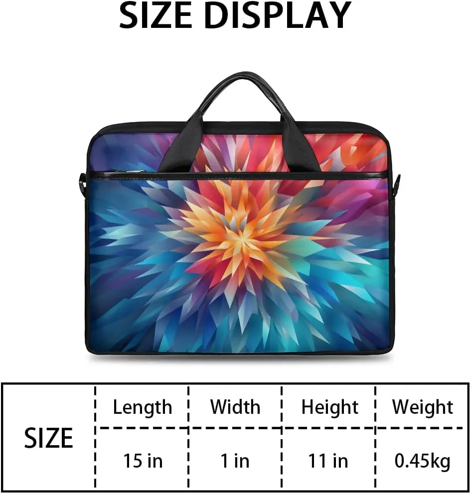 Laptop Shoulder Bag for 13-15 Inch Waterproof Laptop Sleeve Case Bag Slim Computer Carry Case Computer Cases for Laptops