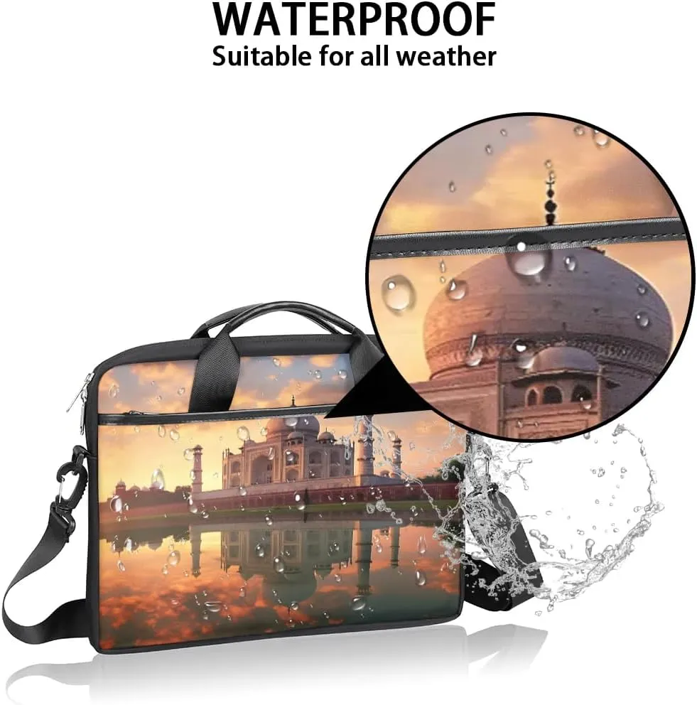 Laptop Shoulder Bag for 13-15 Inch Waterproof Laptop Sleeve Case Bag Slim Computer Carry Case Computer Cases for Laptops