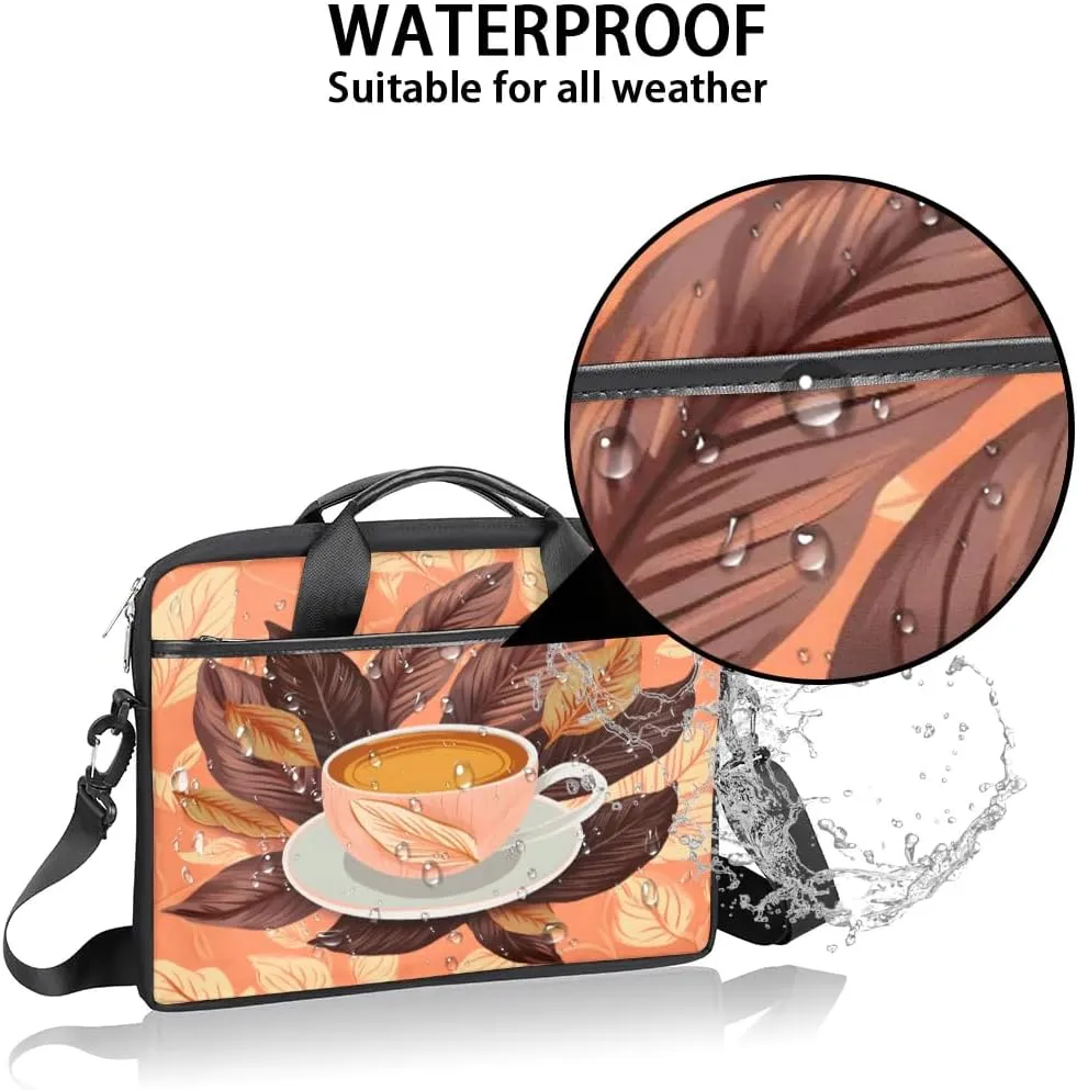Laptop Shoulder Bag for 13-15 Inch Waterproof Laptop Sleeve Case Bag Slim Computer Carry Case Computer Cases for Laptops