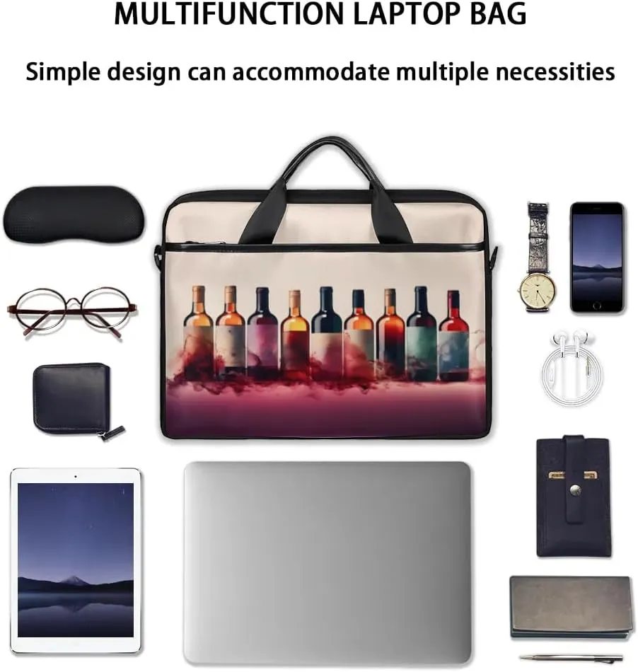 Laptop Shoulder Bag for 13-15 Inch Waterproof Laptop Sleeve Case Bag Slim Computer Carry Case Computer Cases for Laptops