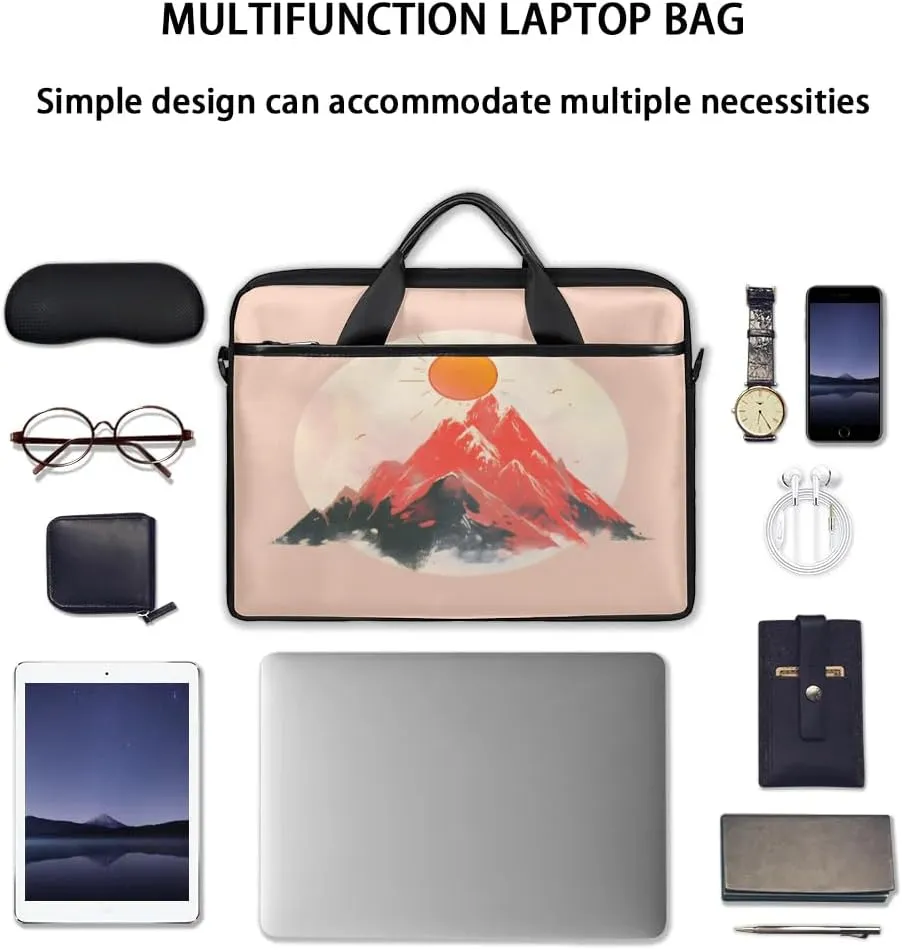 Laptop Shoulder Bag for 13-15 Inch Waterproof Laptop Sleeve Case Bag Slim Computer Carry Case Computer Cases for Laptops