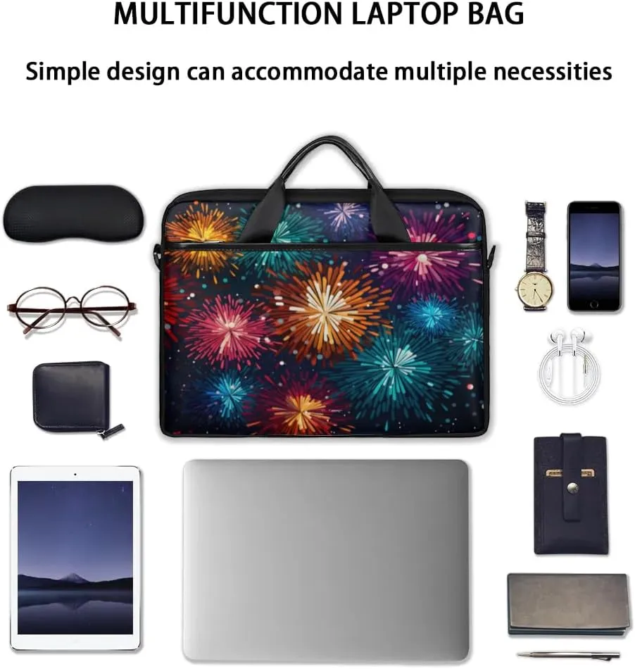 Laptop Shoulder Bag for 13-15 Inch Waterproof Laptop Sleeve Case Bag Slim Computer Carry Case Computer Cases for Laptops