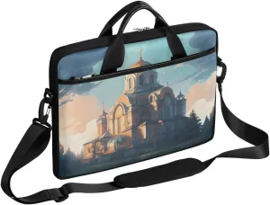 Laptop Shoulder Bag for 13-15 Inch Waterproof Laptop Sleeve Case Bag Slim Computer Carry Case Computer Cases for Laptops