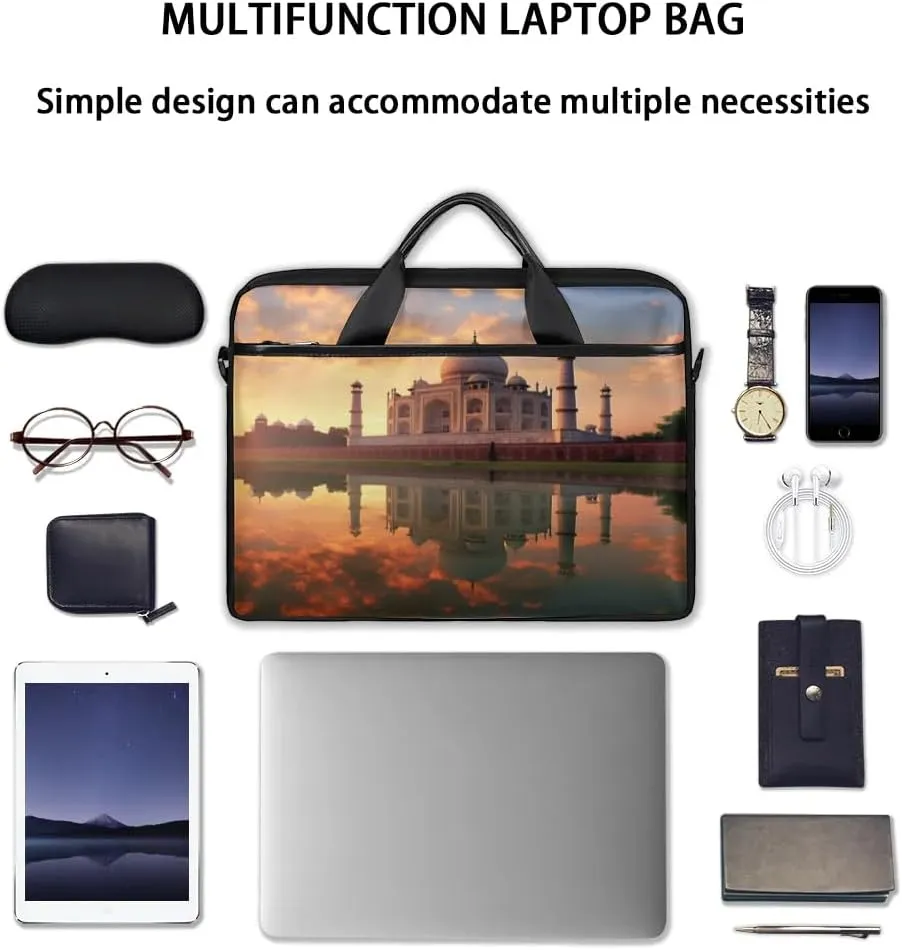 Laptop Shoulder Bag for 13-15 Inch Waterproof Laptop Sleeve Case Bag Slim Computer Carry Case Computer Cases for Laptops