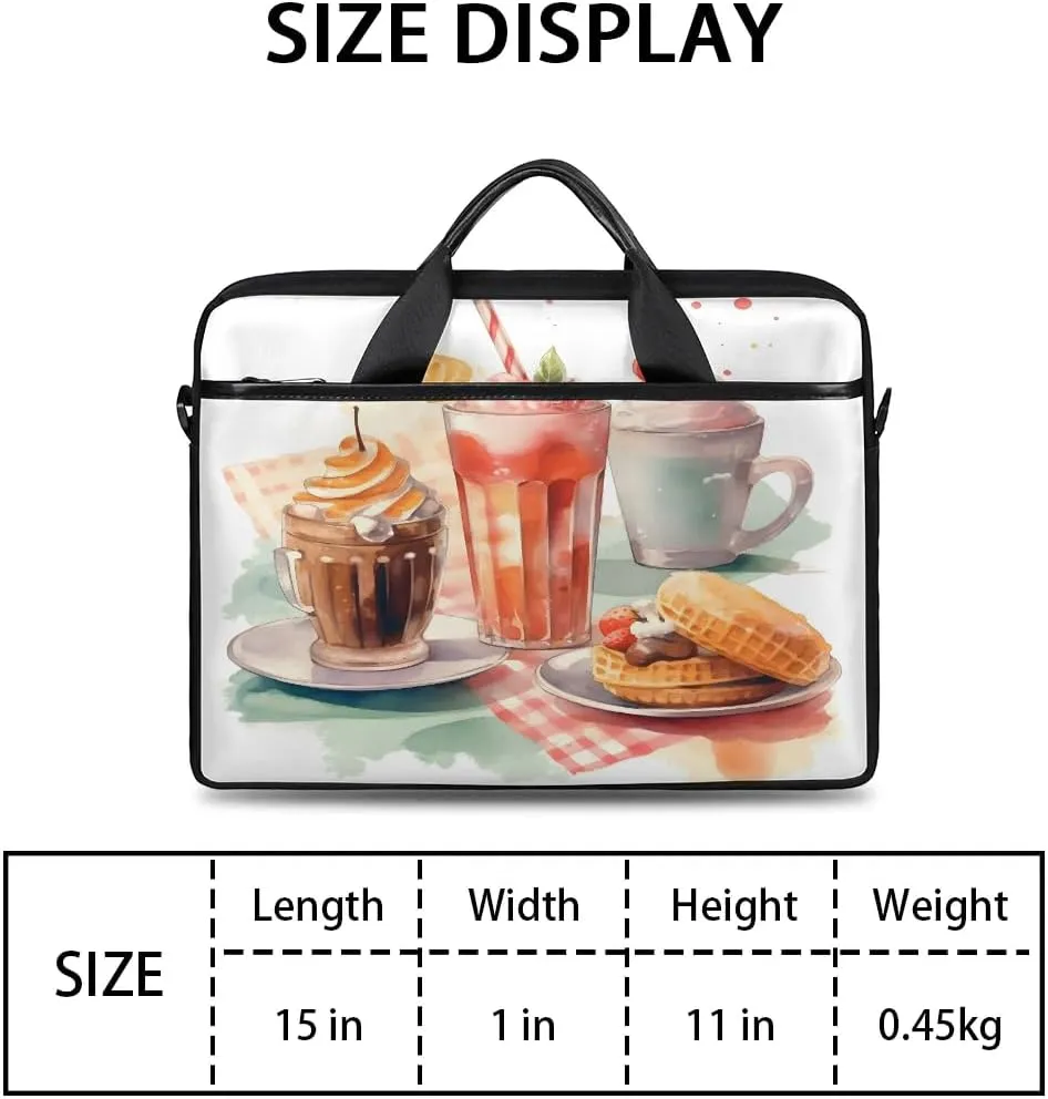Laptop Shoulder Bag for 13-15 Inch Waterproof Laptop Sleeve Case Bag Slim Computer Carry Case Computer Cases for Laptops