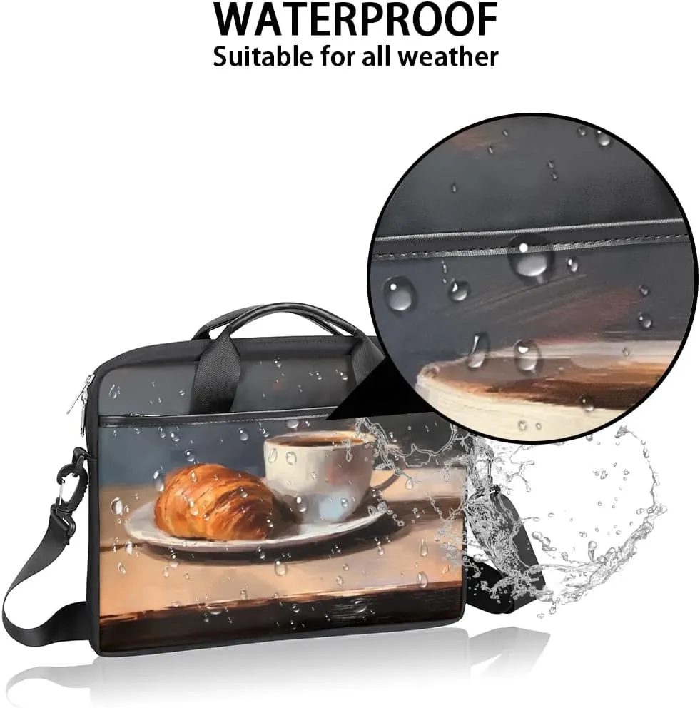 Laptop Shoulder Bag for 13-15 Inch Waterproof Laptop Sleeve Case Bag Slim Computer Carry Case Computer Cases for Laptops