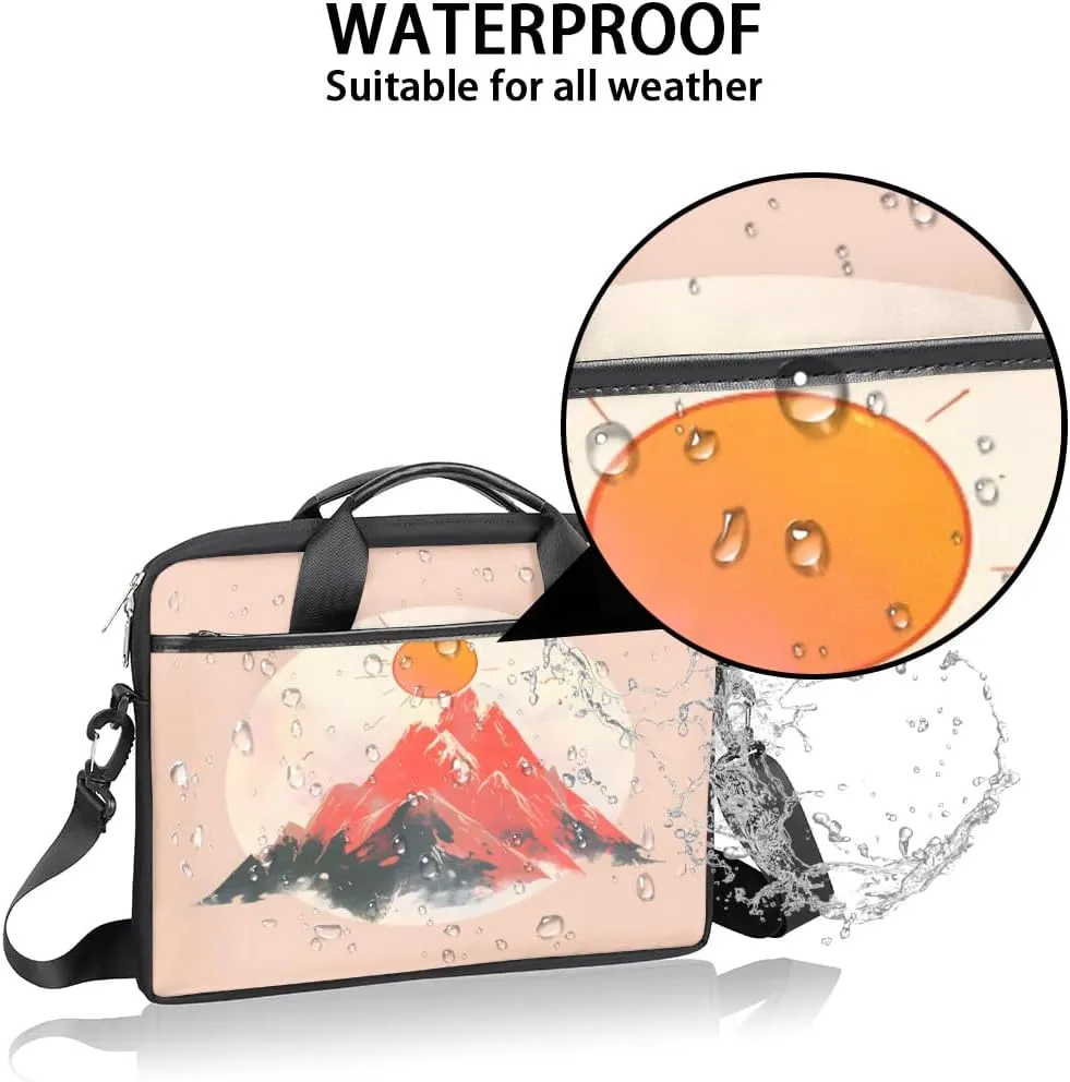 Laptop Shoulder Bag for 13-15 Inch Waterproof Laptop Sleeve Case Bag Slim Computer Carry Case Computer Cases for Laptops