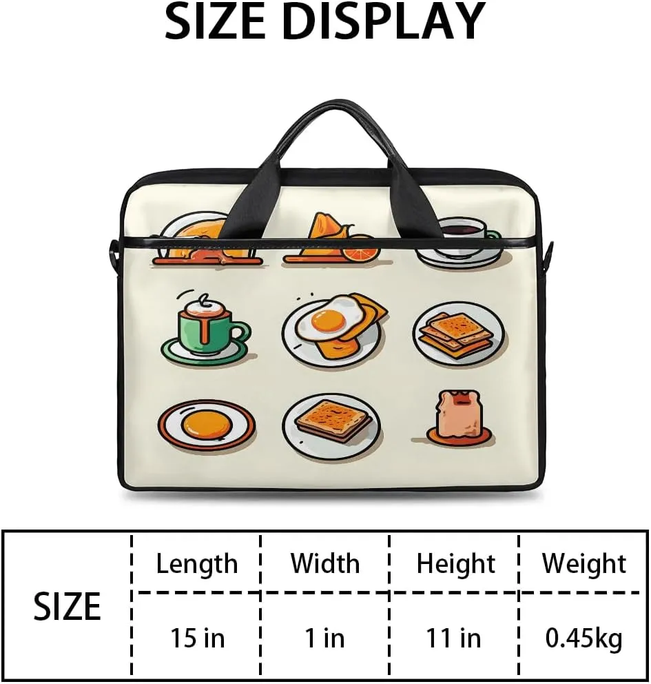 Laptop Shoulder Bag for 13-15 Inch Waterproof Laptop Sleeve Case Bag Slim Computer Carry Case Computer Cases for Laptops