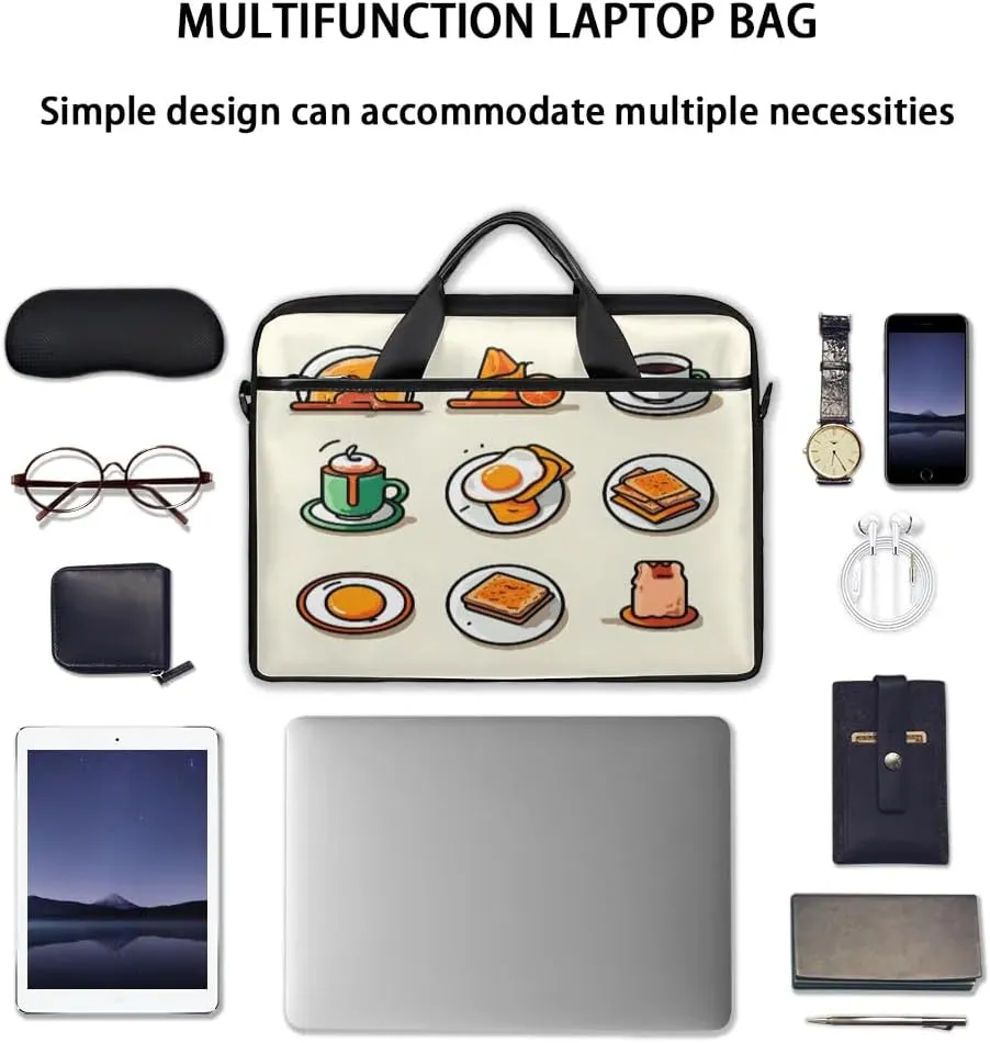 Laptop Shoulder Bag for 13-15 Inch Waterproof Laptop Sleeve Case Bag Slim Computer Carry Case Computer Cases for Laptops