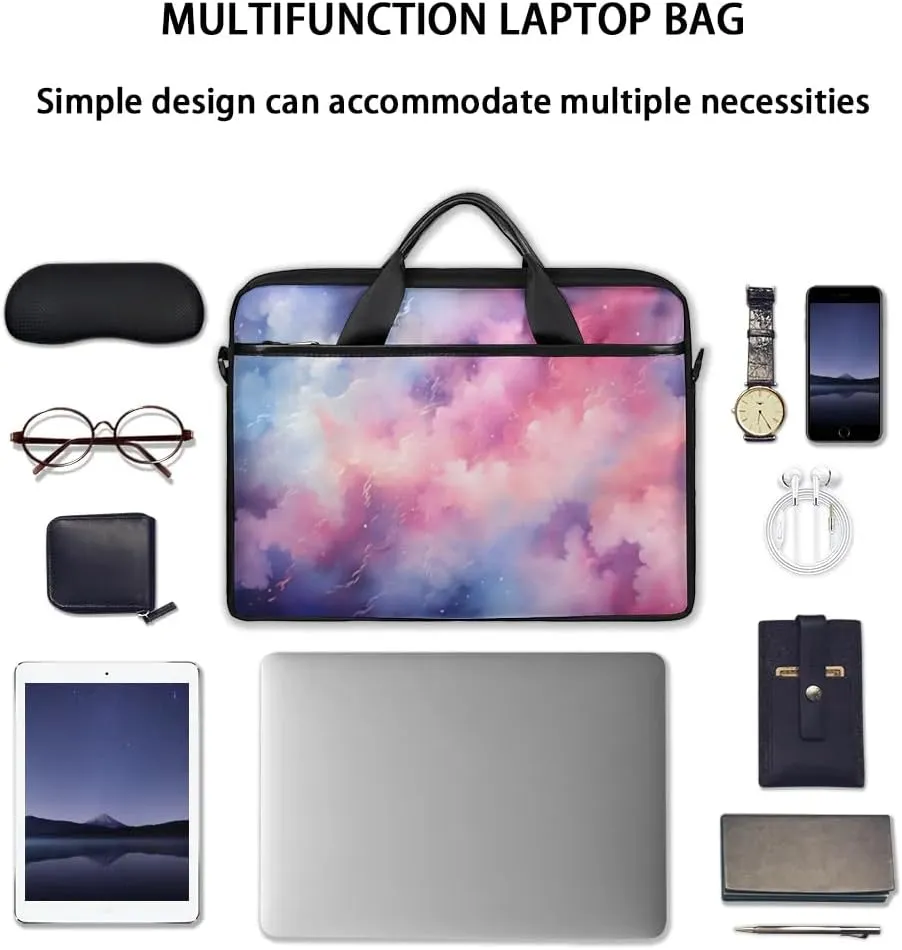 Laptop Shoulder Bag for 13-15 Inch Waterproof Laptop Sleeve Case Bag Slim Computer Carry Case Computer Cases for Laptops
