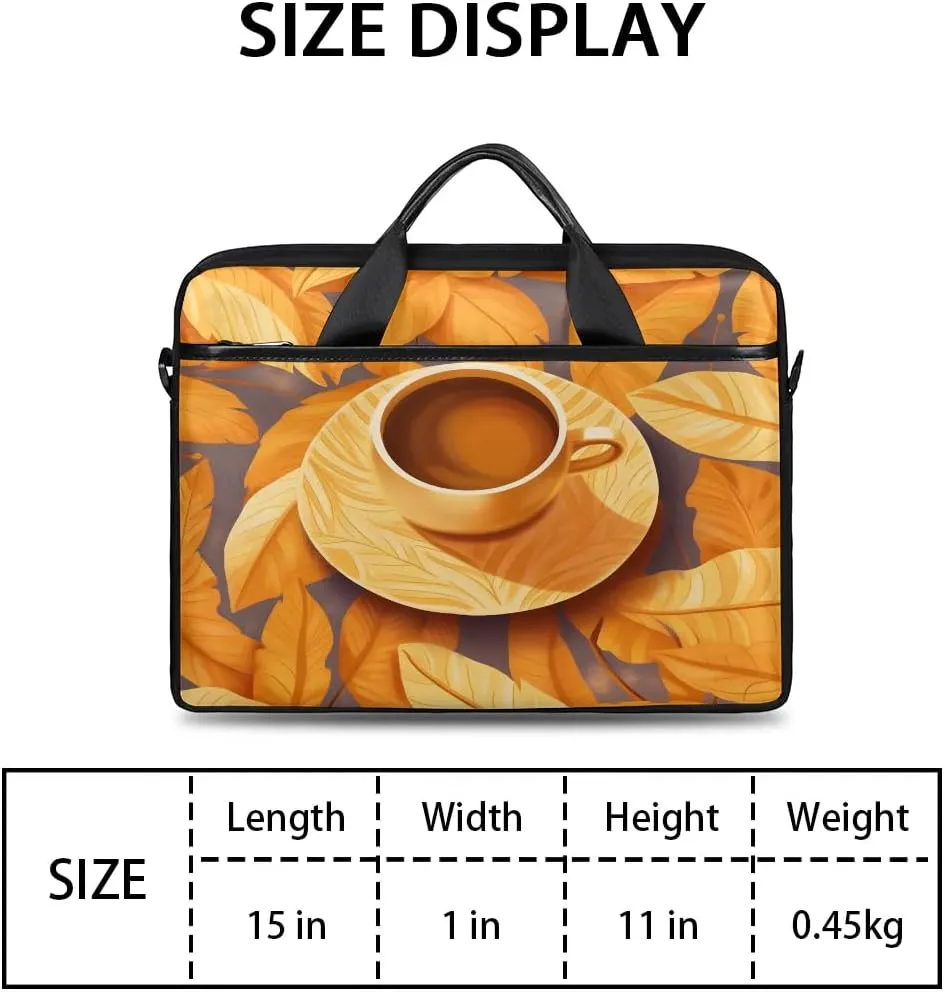 Laptop Shoulder Bag for 13-15 Inch Waterproof Laptop Sleeve Case Bag Slim Computer Carry Case Computer Cases for Laptops