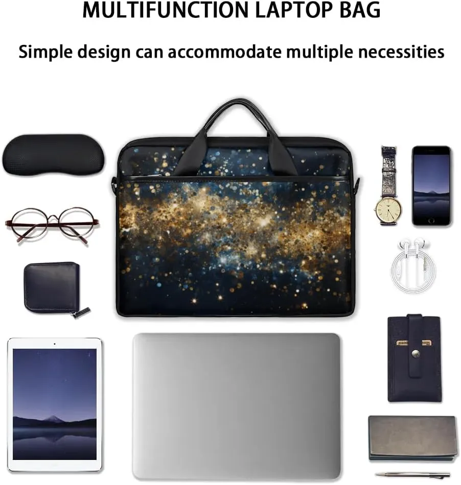 Laptop Shoulder Bag for 13-15 Inch Waterproof Laptop Sleeve Case Bag Slim Computer Carry Case Computer Cases for Laptops