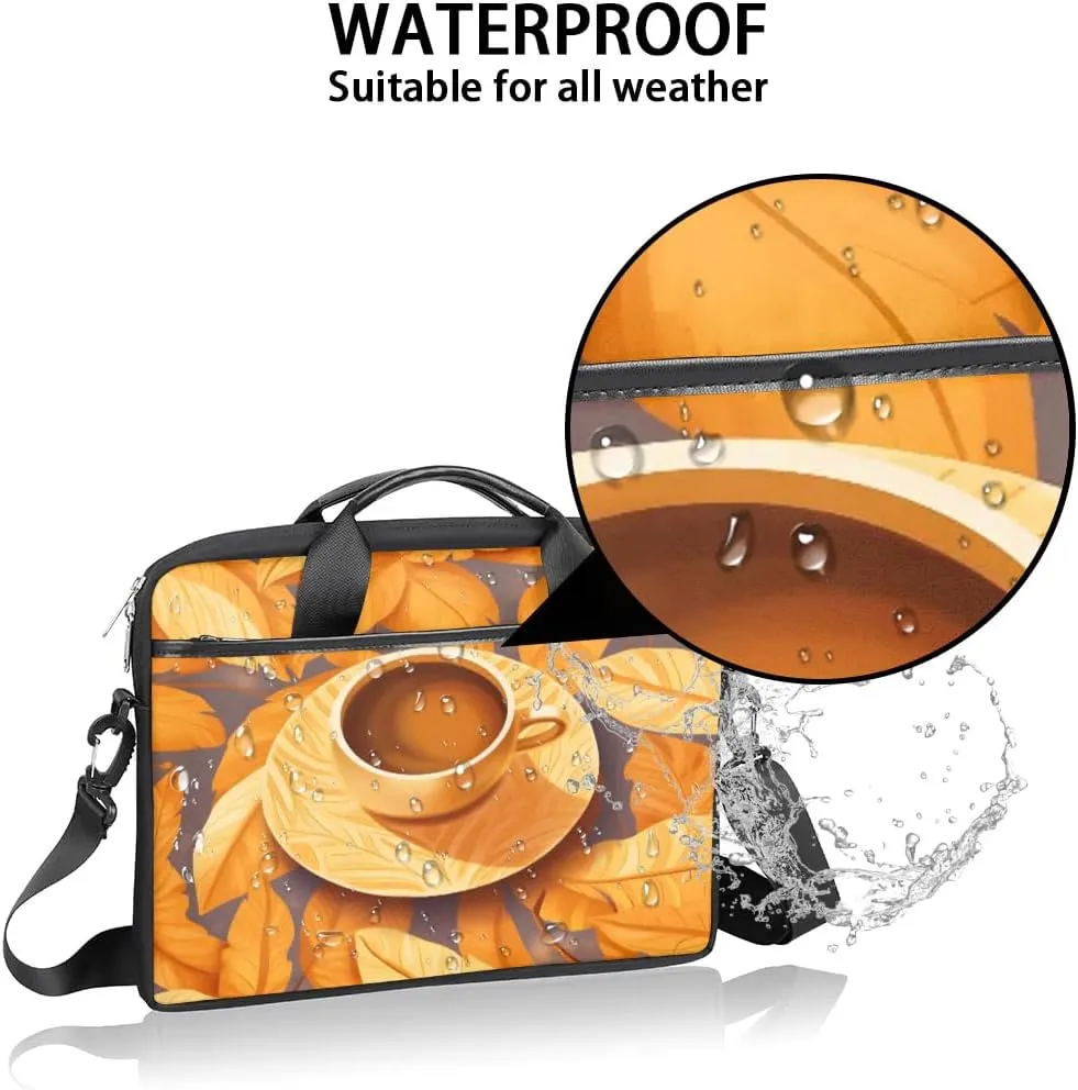 Laptop Shoulder Bag for 13-15 Inch Waterproof Laptop Sleeve Case Bag Slim Computer Carry Case Computer Cases for Laptops