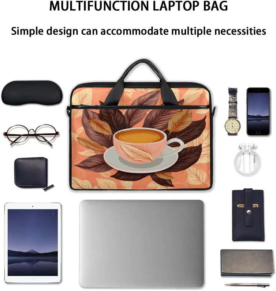 Laptop Shoulder Bag for 13-15 Inch Waterproof Laptop Sleeve Case Bag Slim Computer Carry Case Computer Cases for Laptops