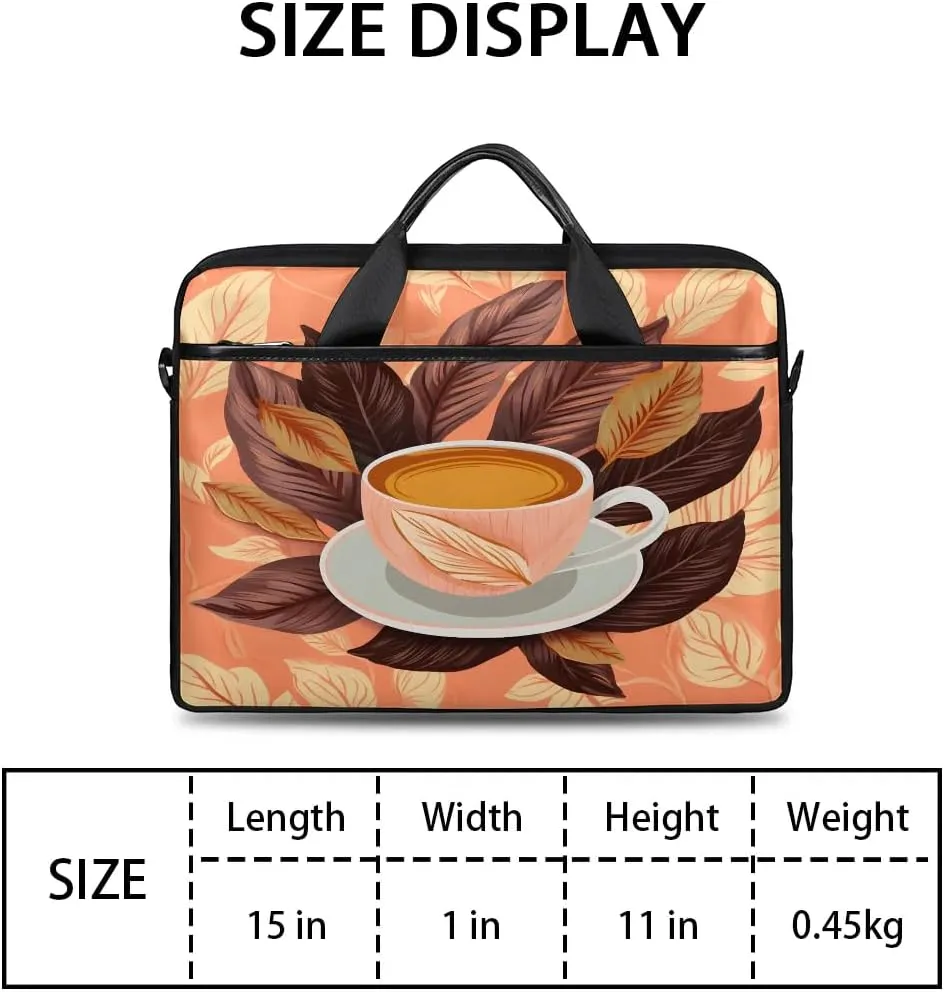 Laptop Shoulder Bag for 13-15 Inch Waterproof Laptop Sleeve Case Bag Slim Computer Carry Case Computer Cases for Laptops