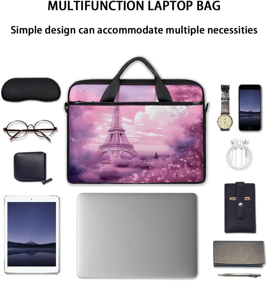 Laptop Shoulder Bag for 13-15 Inch Waterproof Laptop Sleeve Case Bag Slim Computer Carry Case Computer Cases for Laptops