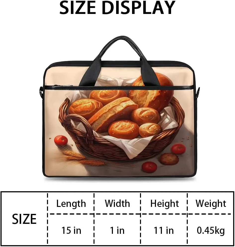 Laptop Shoulder Bag for 13-15 Inch Waterproof Laptop Sleeve Case Bag Slim Computer Carry Case Computer Cases for Laptops