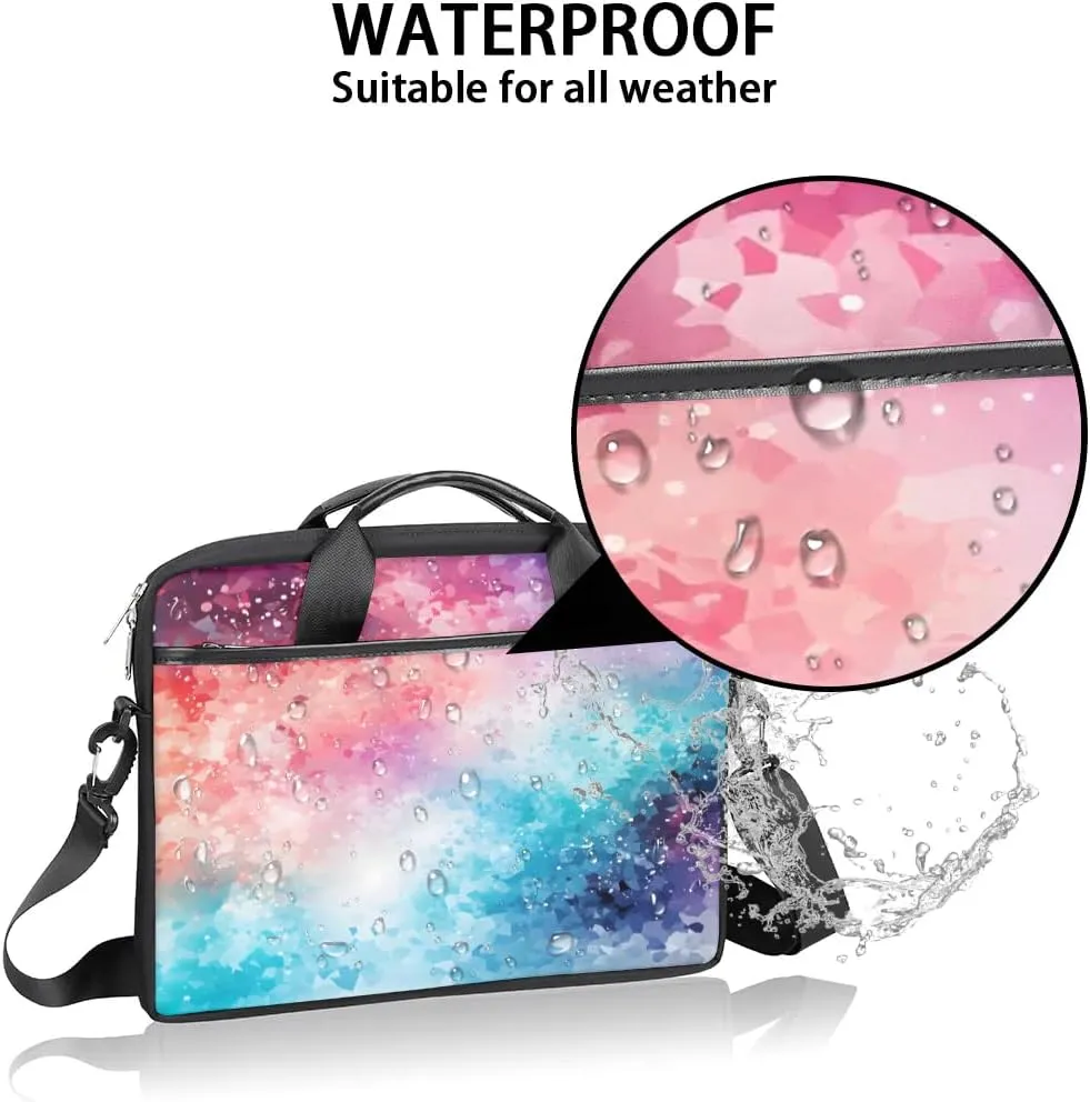 Laptop Shoulder Bag for 13-15 Inch Waterproof Laptop Sleeve Case Bag Slim Computer Carry Case Computer Cases for Laptops