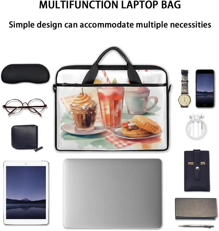 Laptop Shoulder Bag for 13-15 Inch Waterproof Laptop Sleeve Case Bag Slim Computer Carry Case Computer Cases for Laptops
