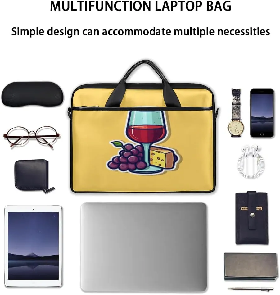 Laptop Shoulder Bag for 13-15 Inch Waterproof Laptop Sleeve Case Bag Slim Computer Carry Case Computer Cases for Laptops